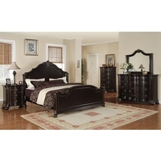 Low Price Jensen 5-piece Espresso Bedroom Set