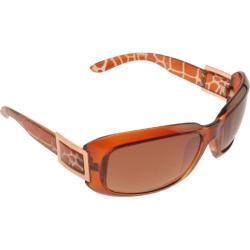 Women's Eye Design 10001 (2 Pairs) Crystal Brown/Brown Lens