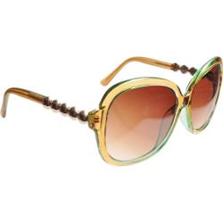 Women's Eye Design 10005 (2 Pairs) Melon/Brown Lens