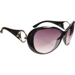 Women's Eye Design 10126 (2 Pairs) Black/Smoke Lens