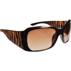 Women's Eye Design 10217 (2 Pairs) Crystal Brown/Brown Lens