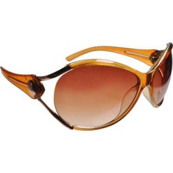 Women's Eye Design 10252 (2 Pairs) Melon/Brown Lens