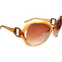 Women's Eye Design 10302 (2 Pairs) Melon/Brown Lens
