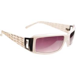 Women's Eye Design 10349 (2 Pairs) White/Smoke Lens