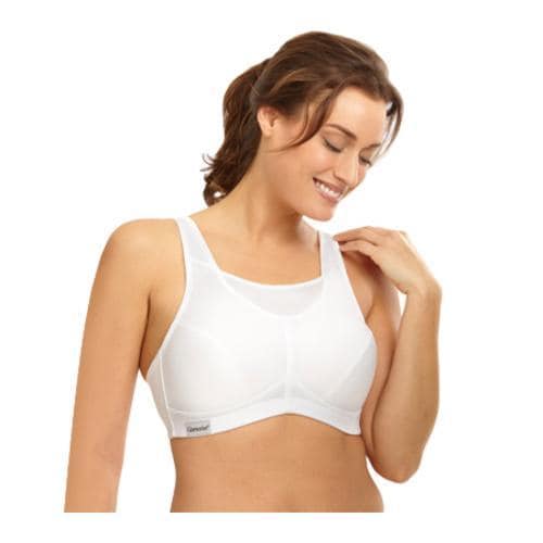 Womens Glamorise Sport No Bounce Cami Bra White 16883946 Shopping Big 1506