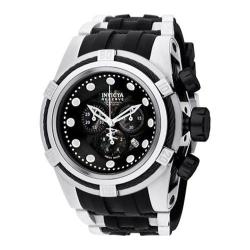 Men's Invicta Bolt 827 Black/Stainless Steel/Polyurethane/Black