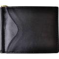 Men's Royce Leather RFID Blocking Money Clip Wallet Black