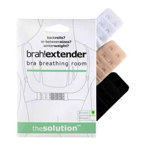 Women's Solutions That Stick Brah! extender 2-hook (4 Packs) Beige/White/Black