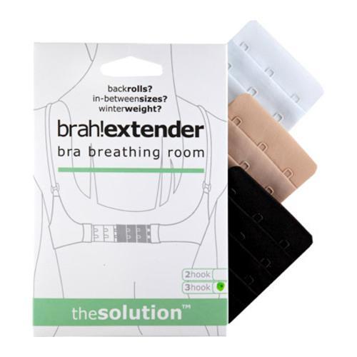 Women's Solutions That Stick Brah! extender 3-hook (4 Packs) Beige/White/Black