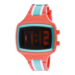 Men's Activa AA401-016 Red/White/Turquoise Plastic/Black/Red