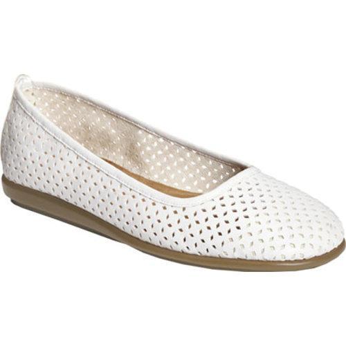 Women's A2 by Aerosoles Solsa Dance White Faux Leather