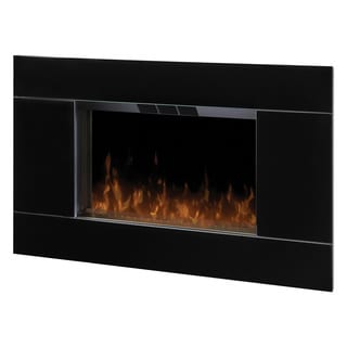 Sale Price Dimplex DWF-5328B3A Wall Mount Electric Flame Fireplace-Gloss Black