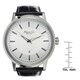 Kenneth Cole Men's Stainless Steel Leather Band Watch