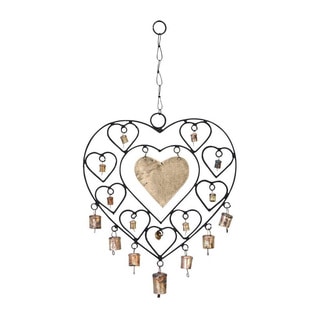 Find Shop Metal Hearts Wind Chime