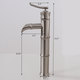 Elite F6604 New Design Single Lever Basin Vessel Sink Faucet