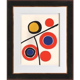 Alexander Calder 'Untitled - DM48' Original Lithograph Framed