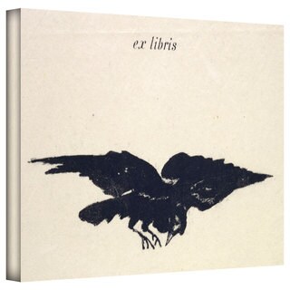 Art Wall Edouard Manet Le Corbeau The Raven Gallery Wrapped Canvas