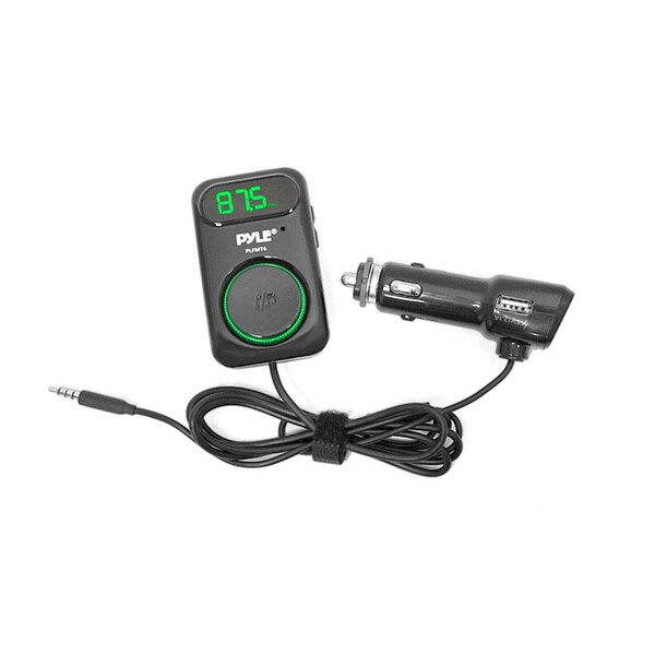 Pyle PLFMT6 FM Radio Transmitter with Car Smartphone Connector