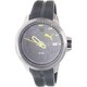 Puma Men's Turbine Black Rubber Strap Black Dial Watch 