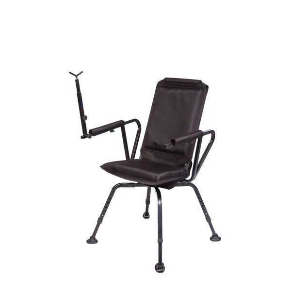 Benchmaster BMSSSC Quiet and Comfortable Full 360 Rotation Sniper Seat Shooting and Hunting Chair