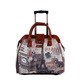 Nicole Lee Cheri 'Paris' Carry On Rolling Upright Laptop Tote