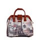 Nicole Lee Cheri 'Paris' Carry On Rolling Upright Laptop Tote
