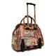 Nicole Lee Special Print Edition Carry On Rolling Upright Handbag Tote