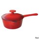 Le Cuistot Enameled Cast-Iron 1.3 Quart Saucepan with Pouring Spout