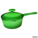 Le Cuistot Enameled Cast-Iron 1.3 Quart Saucepan with Pouring Spout