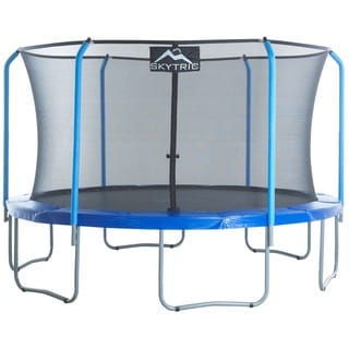 Skytric Easy-Assemble Trampoline with Top Ring Enclosure-Image