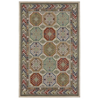 @@@ >  Woven Karastan Woolrich Briarcreek Ivory Wool Rug (8'6 x 11'6)