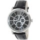 Kenneth Cole Men's KC1980 Black Leather Quartz Watch with Grey Dial
