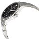 Victorinox Swiss Army Men's 241473 Silver Stainless-Steel Swiss Quartz Watch with Black Dial