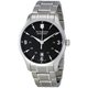 Victorinox Swiss Army Men's 241473 Silver Stainless-Steel Swiss Quartz Watch with Black Dial