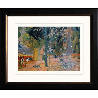 Buy  Paul Gauguin 'The bathers' Giclee Framed Art Print