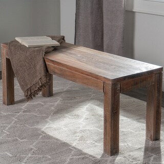 --->  Catalina 47-inch Lime Wash Finished Bench