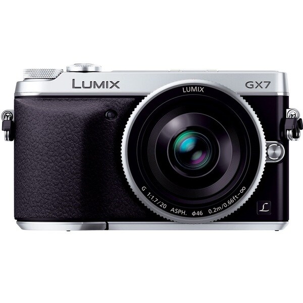 Panasonic LUMIX GX7 DSLM Camera with LUMIX G 20mm F1.7 II ASPH Lens