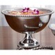 Beaded 16-inch Aluminum Punch Bowl