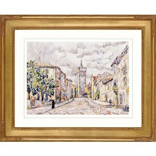 ( ._.) Paul Signac 'The Tower Viviers' Giclee Framed
