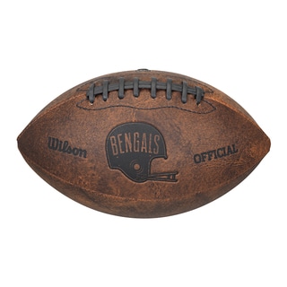 Cincinnati Bengals 9-inch Leather Football-Image