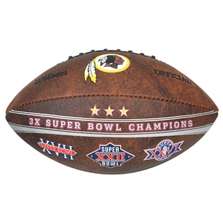 Washington Redskins 9-inch Leather Football-Image