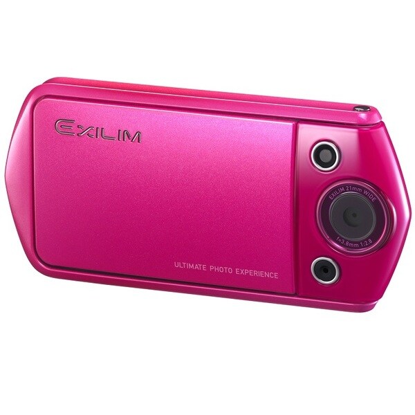 Casio Exilim EX-TR15 Wi-Fi 12.1MP Vivid Pink Digital Camera