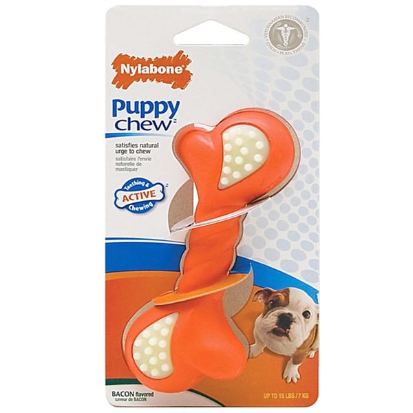 Nylabone DuraChew Double Action Petite Puppy Chew Toy (2 Pack)