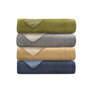 (>_<)  Lacozee Cashmere Touch Cotton-blend Reversible Blanket or Throw
