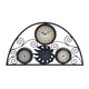 Metal Clock Thermometer