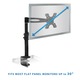 Mount-It! 2-way Adjustable Black LCD/ LED Tilting Desk Mount Bracket