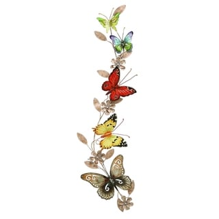 Low Price Metal Butterfly Wall Decoration