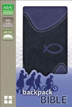 Holy Bible: New International Reader's Version, Ocean Motion Blue, Italian Duo-Tone, Backpack Bible (Paperback)