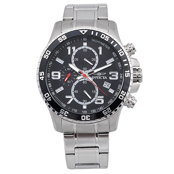 Invicta Men's Silver Stainless Steel 'Specialty' Quartz Watch