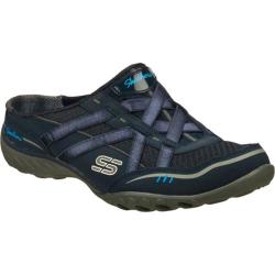 Women's Skechers Relaxed Fit Breathe Easy Go Getter Navy/Gray-Image